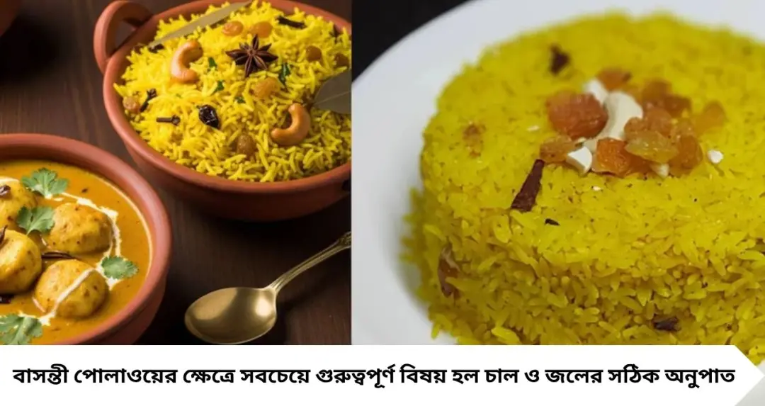 Basanti Polao Recipe: ১ কাপ চালে কতটা জল? এই টোটকায় বাসন্তী পোলাও হবে ঝরঝরে, রংও হবে একেবারে পাকা সোনার মতো!
