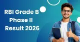 RBI Officer Grade B Phase 2 Result 2026 Released for 60 Posts
