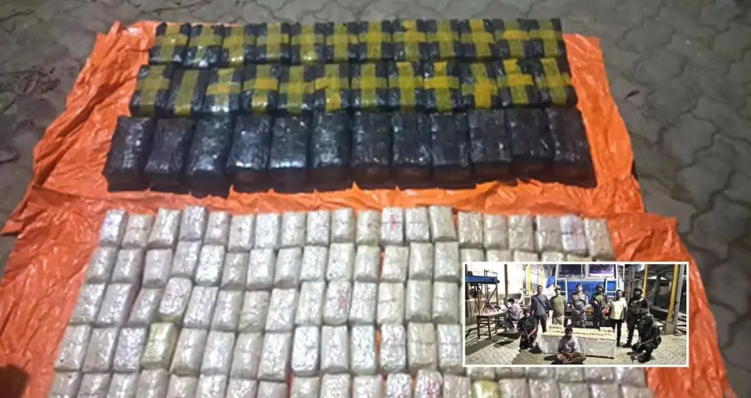 असमच्या कछारमध्ये 168 कोटींच्या 5.60 लाख याबा गोळ्या जप्त