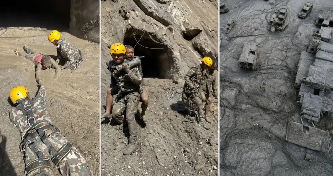 नेपाल में बाढ़ का कहर: हाइड्रोपावर सुरंगों में फंसे 898 कर्मचारी, अब तक 691 मौतें