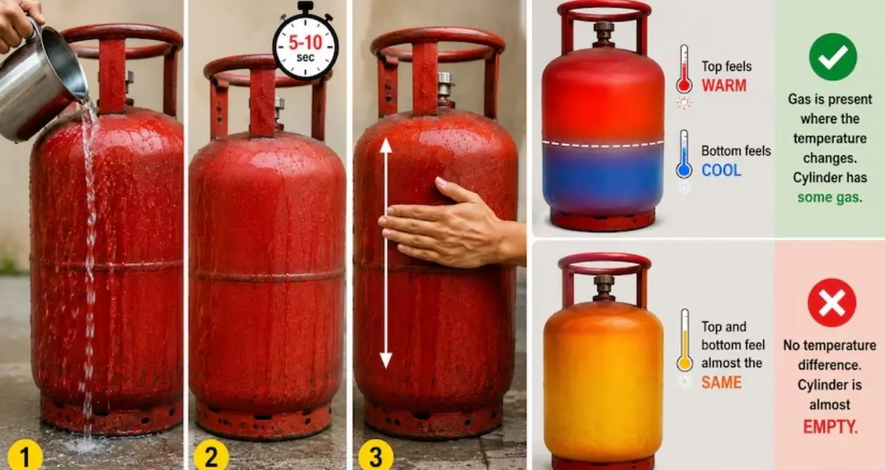 LPG Cylinder Tips: রান্নার মাঝেই গ্যাস শেষ? সিলিন্ডার না তুলেই বুঝুন কতটা LPG বাকি, জানুন সহজ কৌশল
