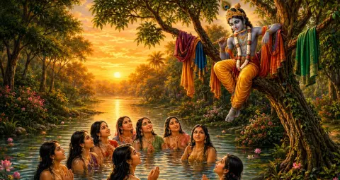 कृष्ण ने गोपियों के वस्त्र क्यों चुराए? श्रीमद्भागवत में बताई गई इस लीला का धार्मिक रहस्य