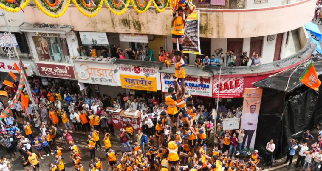 મુંબઈમાં દહીં હાંડી દરમિયાન 22 ગોવિંદા ઘાયલ 21ને હોસ્પિટલમાંથી રજા