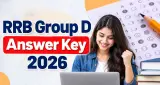 RRB Group D CBT-1 Answer Key 2026 Released Objections Open Till September 15