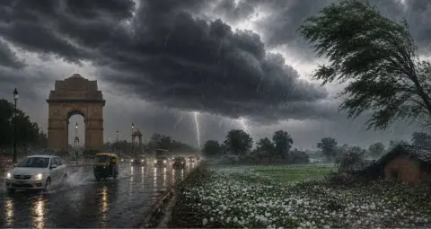 latest news subkuz - Weather Alert: 21 राज्यों में भारी बारिश और आंधी का अलर्ट, 72 KM की रफ्तार से चल सकती हैं हवाएं