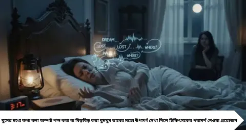 Sleep Talking: ঘুমের মধ্যে বিড়বিড় করে কথা বলা কি কোনও রোগের লক্ষণ? চিৎকার বা আক্রমণাত্মক আচরণ হলে সতর্ক হোন
