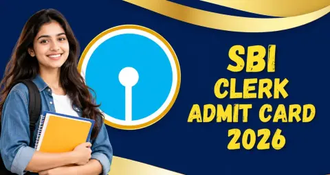 SBI Clerk Admit Card 2026 जारी, 26-27 सितंबर को होगी प्रीलिम परीक्षा; ऐसे करें हॉल टिकट डाउनलोड