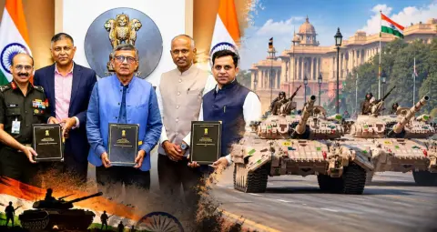 Defence Ministry Contract: T-72 और T-90 टैंकों के लिए 586 करोड़ रुपये का APU करार, जानिए क्यों है खास
