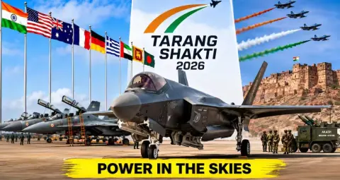 Tarang Shakti 2026: जोधपुर में 40 देशों का एयर एक्सरसाइज, F-35 से Rafale तक दिखेगी ताकत