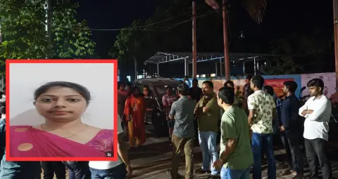 हजारीबाग में ट्रेलर की चपेट में आने से शिक्षिका की मौत, चालक गिरफ्तार