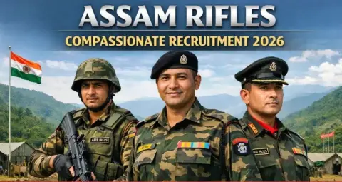 Assam Rifles Vacancy 2026: 354 पदों पर भर्ती, 28 सितंबर से शुरू होंगे ऑनलाइन आवेदन