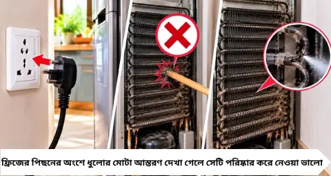 Fridge Cleaning Tips: ফ্রিজের পিছনে জমেছে পুরু ধুলোর আস্তরণ? না সরিয়েই পরিষ্কার হবে কন্ডেনসার, জানুন সহজ উপায়
