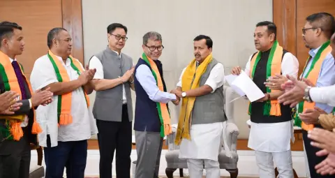 मेघालय में बड़ा सियासी बदलाव, UDP के 8 विधायक BJP में शामिल; विधानसभा में पार्टी की संख्या 10 हुई