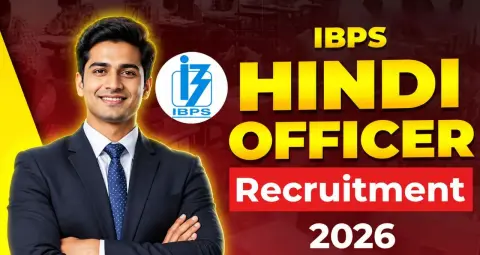 IBPS Hindi Officer Recruitment 2026: आवेदन शुरू, 6 अक्टूबर तक करें अप्लाई, ₹91,070 वेतन