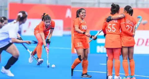 एशियन गेम्स 2026: भारतीय महिला हॉकी टीम की जीत की हैट्रिक, थाईलैंड को 20-1 से हराया; दीपिका के 9 गोल