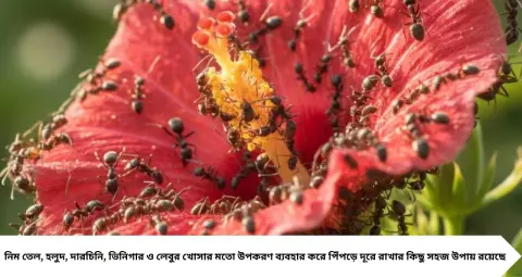 বাগানে পিঁপড়ের উৎপাত? রান্নাঘরের এই ৫ জিনিসেই দূরে থাকবে দস্যি বাহিনী, গাছও থাকবে সুরক্ষিত
