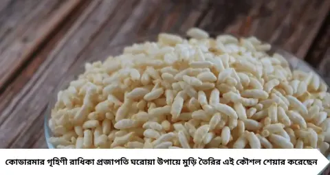 বাজার থেকে আর মুড়ি কিনতে হবে না! প্রেসার কুকারেই ৫ মিনিটে বানান মুচমুচে মুড়ি, খাস্তা থাকবে দীর্ঘদিন

