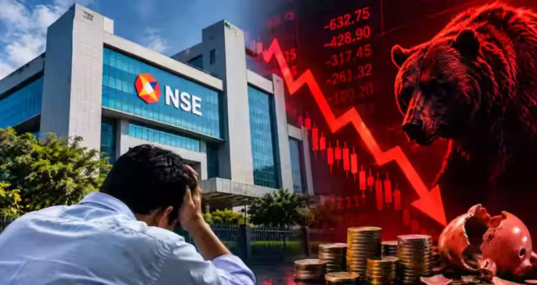 Stock Market Crash: शेयर बाजार में भारी बिकवाली, Sensex 1,200 अंक से ज्यादा टूटा, Nifty 23,100 के नीचे