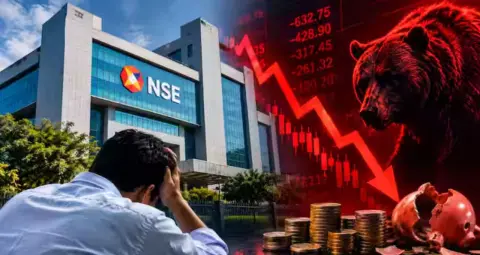 Stock Market Crash: शेयर बाजार में भारी बिकवाली, Sensex 1,200 अंक से ज्यादा टूटा, Nifty 23,100 के नीचे