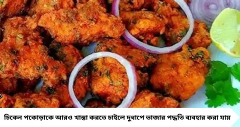 Chicken Pakora: রেস্তোরাঁর মতো মুচমুচে চিকেন পকোড়া বাড়িতেই! চিকেনের এই অংশ নিন, সঙ্গে মানুন গোপন কৌশল
