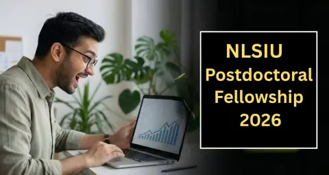 NLSIU Postdoctoral Fellowship 2026: ₹1.20 लाख मासिक फेलोशिप, 30 अक्टूबर तक करें आवेदन