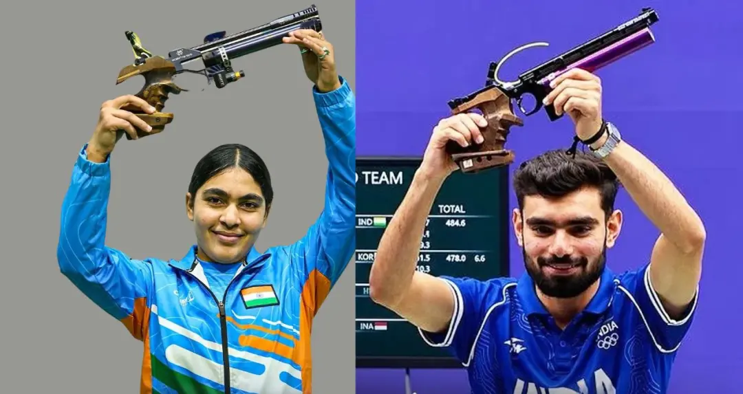 Asian Games 2026: सुरुचि-कमलजीत ने 10 मीटर एयर पिस्टल में जीता गोल्ड, भारत का दूसरा स्वर्ण