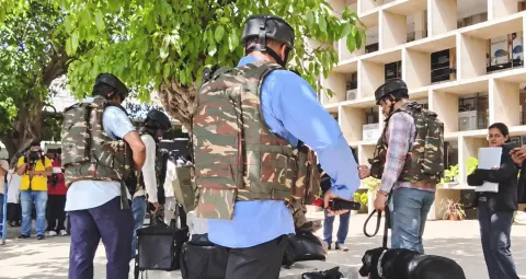 पंजाब-हरियाणा हाईकोर्ट को बम की धमकी, परिसर कराया गया खाली,पुलिस और बम स्क्वॉड ने संभाला मोर्चा