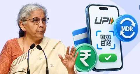 UPI MDR: निर्मला सीतारमण ने दी सफाई, बोली- 'सरकार के खाते में नहीं जाएगा पैसा'