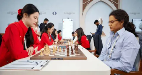 चेस ओलिंपियाड में भारत गोल्ड की दौड़ में, उज्बेकिस्तान-2 को 3.5-0.5 से हराया
