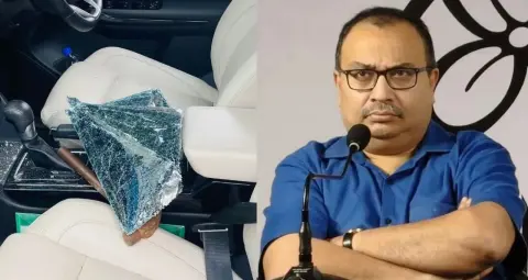 कुणाल घोष की कार पर बेलेघाटा में कथित हमला, बाइक सवारों पर घेरकर तोड़फोड़ का आरोप