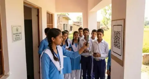 यूपी की 198 ग्राम पंचायतों की डिजिटल लाइब्रेरी में QR कोड से होगी छात्रों की ऑनलाइन हाजिरी