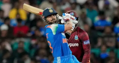 IND vs WI: विराट कोहली का तूफानी शतक, 86 इंटरनेशनल शतकों के साथ कई बड़े रिकॉर्ड अपने नाम