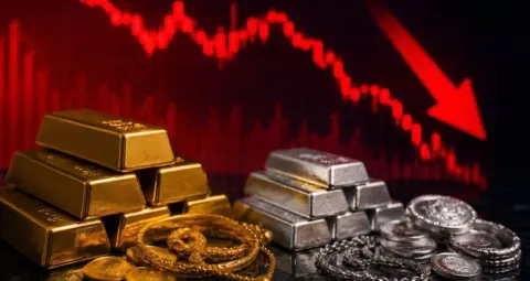 Gold Silver Price: सोने-चांदी में बड़ी गिरावट, MCX पर हजारों रुपये टूटे भाव