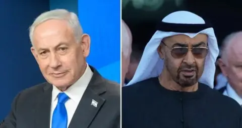 नेतन्याहू की अचानक UAE यात्रा, अबू धाबी में राष्ट्रपति मोहम्मद बिन जायद से मुलाकात
