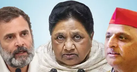 Mayawati on EVM: मायावती ने बैलेट पेपर की मांग दोहराई, अखिलेश यादव और राहुल गांधी के मुद्दे का किया समर्थन

