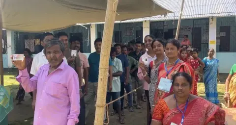 त्रिपुरा में TTAADC ग्राम समिति चुनाव शुरू, सुबह 10 बजे तक 20% से ज्यादा मतदान