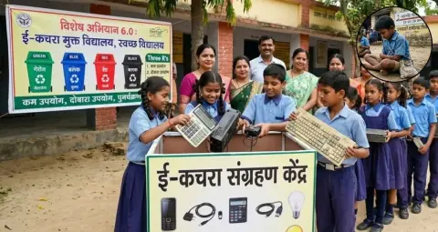 पंजाब में अब घर का ई-कचरा स्कूल लाएंगे छात्र, पुराने कंप्यूटर-टीवी की होगी नीलामी,2 अक्टूबर से अभियान