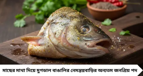 Machher Matha Diye Moong Dal: মাছের মাথা দিয়ে মুগডালে আসবে বিয়েবাড়ির সেই স্বাদ! শেষে আধ চামচেই বদলে যাবে ডালের ঘনত্ব
