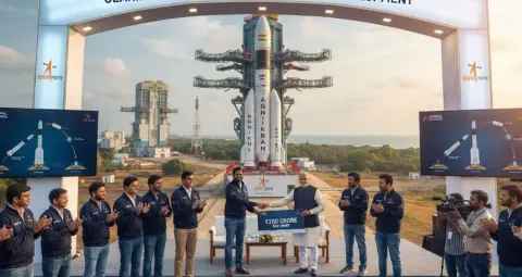 Agnikul Cosmos को ₹200 करोड़ की फंडिंग, विकसित होगा रीयूजेबल Agnibaan RLV