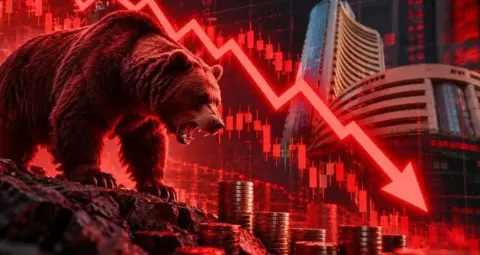 Share Market Crash: सेंसेक्स 1124 अंक और निफ्टी 360 अंक टूटा, निवेशकों के डूबे 8 लाख करोड़
