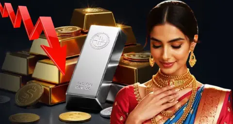Gold Silver Price Today: सोना-चांदी की कीमतों में फिर गिरावट, क्या ₹1.40 लाख के नीचे आएगा गोल्ड?