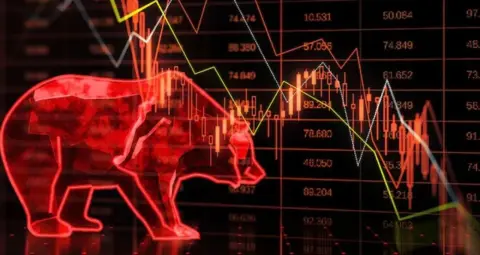 Indian Stock Market Falls as Sensex Drops 488 Points and Nifty Slips Below 22700