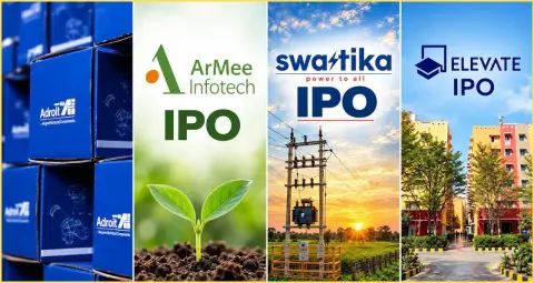 IPO: एक साथ 4 IPO की लिस्टिंग, Adroit Industries ने दिया 86% का रिटर्न; जानें किसका कैसा रहा प्रदर्शन