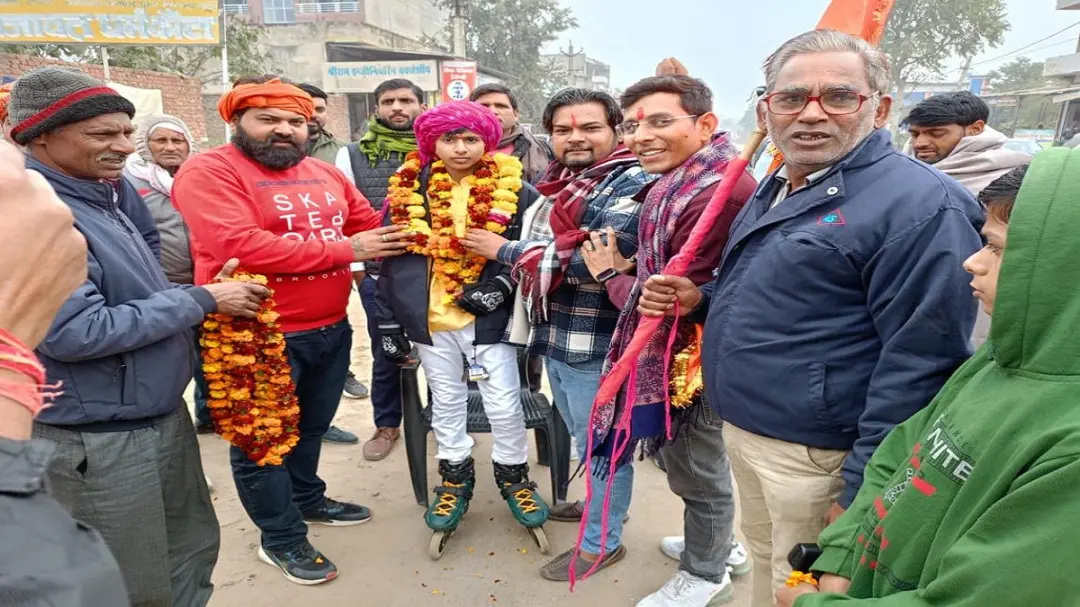 पैरों में स्केटिंग और दिल में नशामुक्ति का संकल्प! 404 दिनों में पूरे भारत का सफर तय कर घर लौटा कोडरमा का लाल