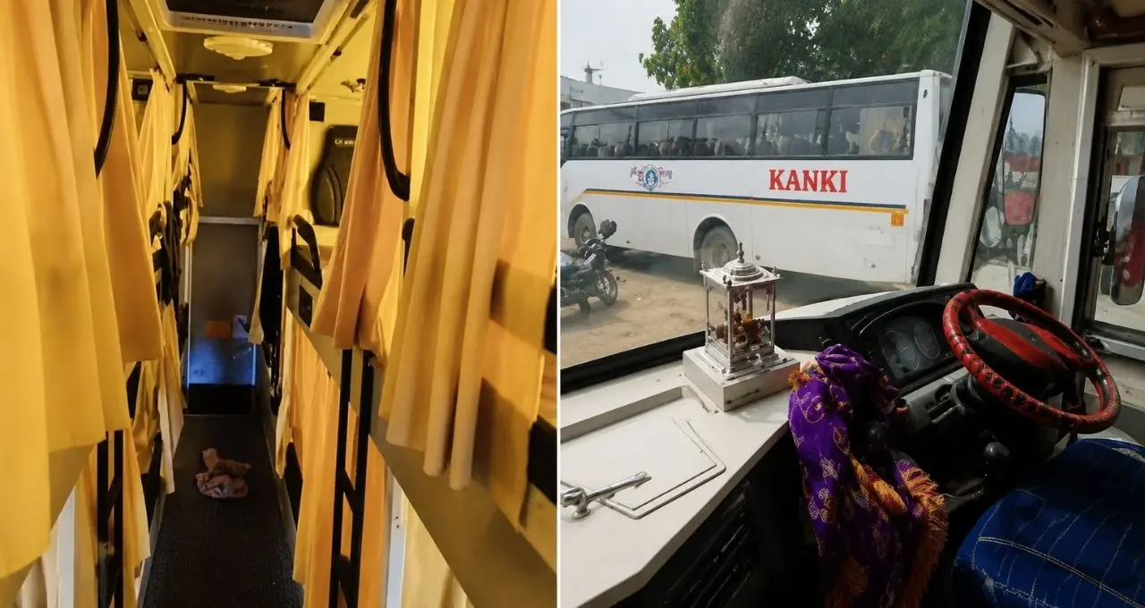 दिल्ली में चलती स्लीपर बस में नाबालिग से कथित गैंगरेप, राहुल गांधी ने उठाए सुरक्षा पर सवाल