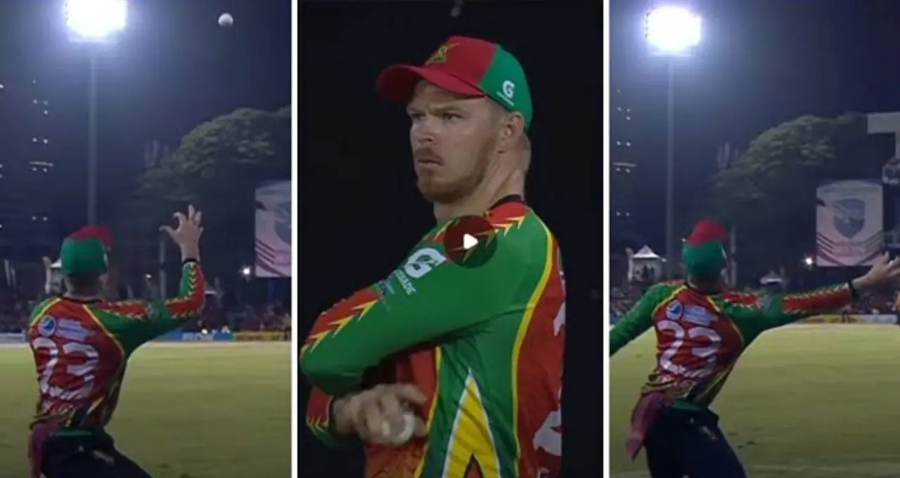 Glenn Phillips Catch: बाउंड्री पर एक हाथ से पकड़ा हैरतअंगेज कैच, वीडियो वायरल