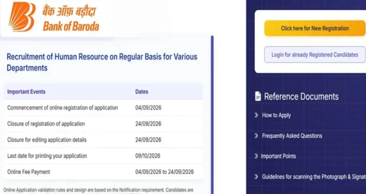 Bank of Baroda Recruitment 2026: वेल्थ एग्जीक्यूटिव और क्रेडिट एनालिस्ट के 1100 पदों पर भर्ती