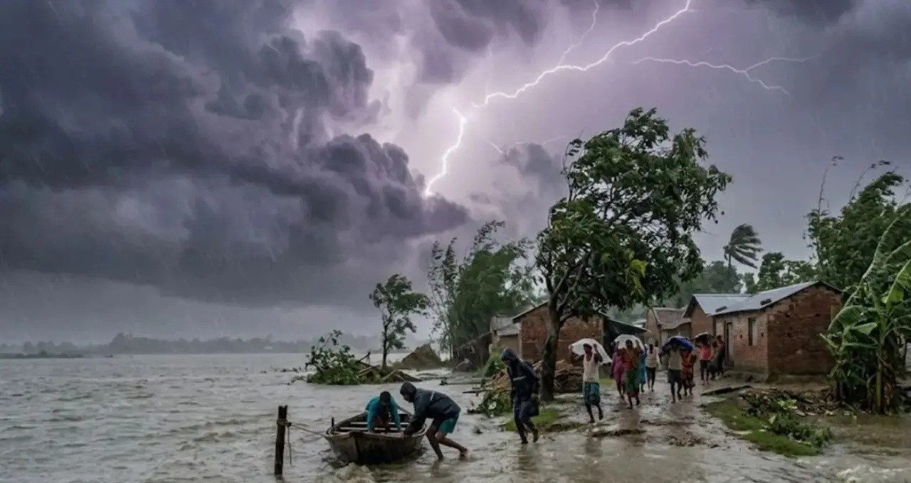 बिहार में कल भारी बारिश का अलर्ट, दरभंगा-समस्तीपुर समेत 5 जिलों में वज्रपात और तेज हवाओं की चेतावनी