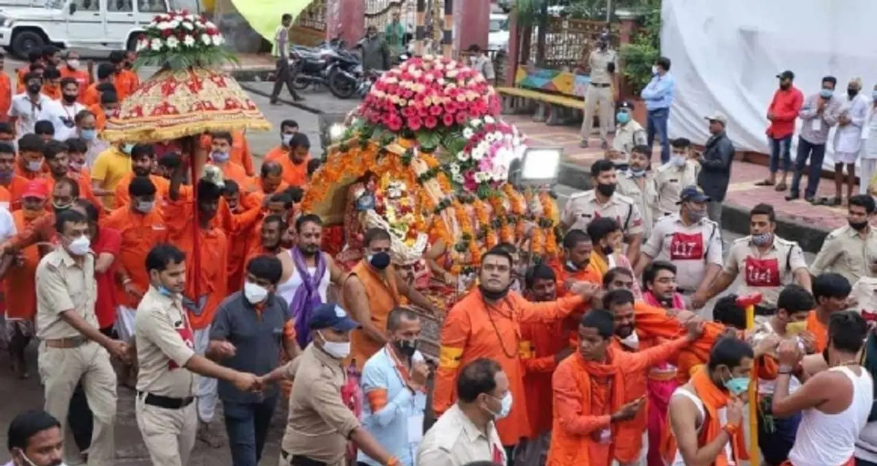 Ujjain Mahakal Rajsi Sawari to Cover Five and a Half Kilometres on Second Monday of Bhado