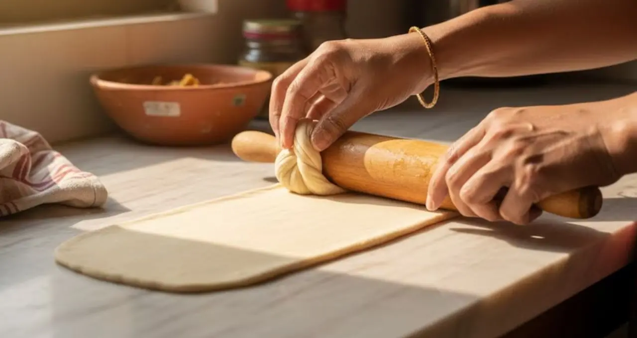 Kolkata Style Moglai Parota: ময়দা মাখার পর এই ৩০ মিনিটের কৌশলই আসল! বাড়িতেই বানান কেবিনের মতো মুচমুচে মোগলাই পরোটা
